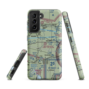 Belcher Airport (SN28) VFR Sectional Samsung Phone Case