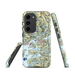 Bell Island Hot Springs Seaplane Base (KBE) VFR Sectional Samsung Phone Case