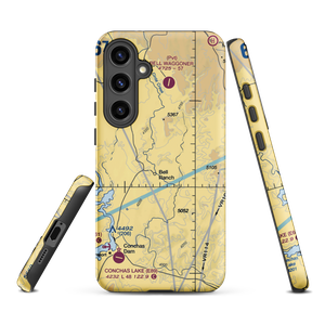 Bell Ranch Headquarters Airport (NM33) VFR Sectional Samsung Phone Case