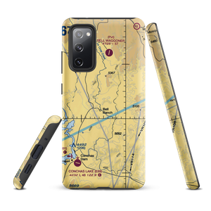 Bell Ranch Headquarters Airport (NM33) VFR Sectional Samsung Phone Case