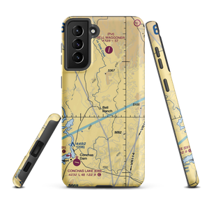 Bell Ranch Headquarters Airport (NM33) VFR Sectional Samsung Phone Case