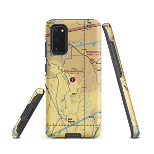 Bell Ranch Waggoner Airport (NM32) VFR Sectional Samsung Phone Case