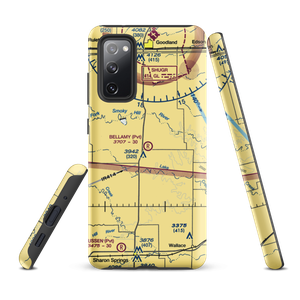 Bellamy Farm Airport (27KS) VFR Sectional Samsung Phone Case