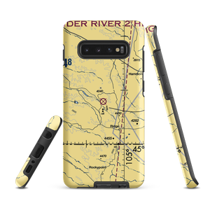 Belle Creek Airport (3V7) VFR Sectional Samsung Phone Case