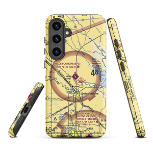 Belle Fourche Municipal Airport (EFC) VFR Sectional Samsung Phone Case