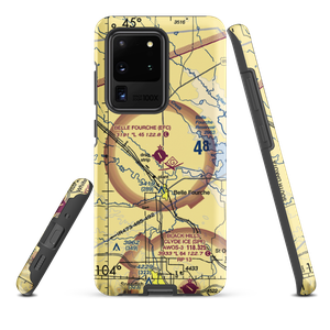 Belle Fourche Municipal Airport (EFC) VFR Sectional Samsung Phone Case