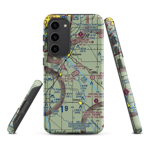 Belle Plaine Farms Airport (SN10) VFR Sectional Samsung Phone Case