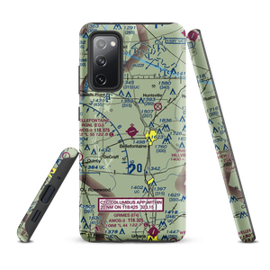 Bellefontaine Regional Airport (EDJ) VFR Sectional Samsung Phone Case