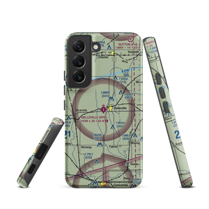 Belleville Municipal Airport (RPB) VFR Sectional Samsung Phone Case