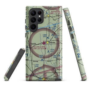 Belleville Municipal Airport (RPB) VFR Sectional Samsung Phone Case