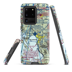 Bellingham International Airport (BLI) VFR Sectional Samsung Phone Case