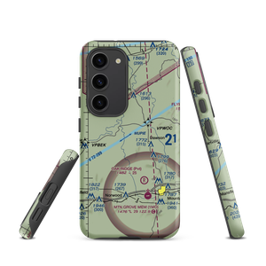 Belly Acres Ranch Airport (22MO) VFR Sectional Samsung Phone Case