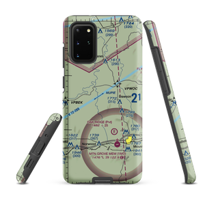 Belly Acres Ranch Airport (22MO) VFR Sectional Samsung Phone Case