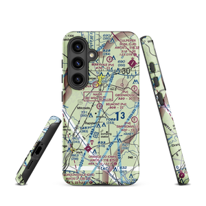 Belmont Farm Airport (88VA) VFR Sectional Samsung Phone Case