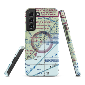 Beluga Airport (BLG) VFR Sectional Samsung Phone Case