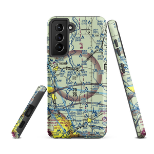 Ben Bruce Memorial Airpark (EVA) VFR Sectional Samsung Phone Case