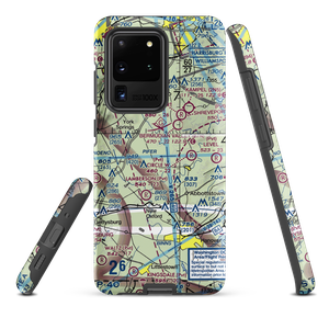 Ben's Landing Ultralightport (PA89) VFR Sectional Samsung Phone Case