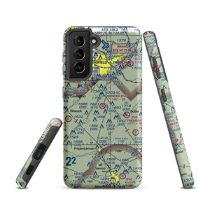 Bender Airport (9OA9) VFR Sectional Samsung Phone Case