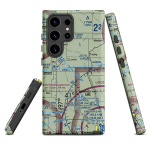 Benes Service Airport (02NE) VFR Sectional Samsung Phone Case