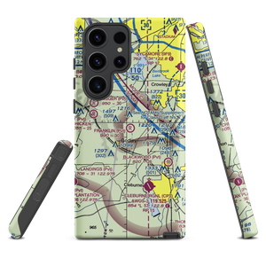 Benjamin Franklin Airport (59TX) VFR Sectional Samsung Phone Case