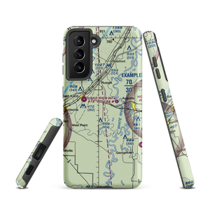 Bennetts Field (BENNETT) VFR Sectional Samsung Phone Case