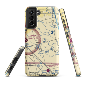 Benny White Flying Airport (XA77) VFR Sectional Samsung Phone Case