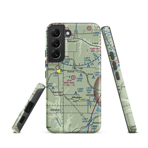 Bent Nail Ranch Airport (7KS4) VFR Sectional Samsung Phone Case