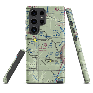 Bent Nail Ranch Airport (7KS4) VFR Sectional Samsung Phone Case