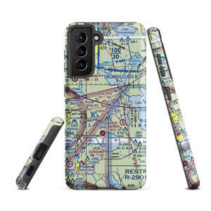 Bent Willies Airport (52FA) VFR Sectional Samsung Phone Case