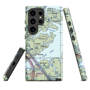 Benton Farm Airport (74NC) VFR Sectional Samsung Phone Case