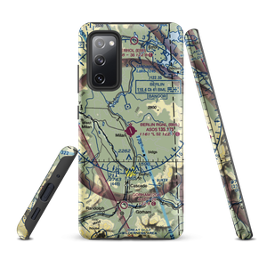 Berlin Regional Airport (BML) VFR Sectional Samsung Phone Case