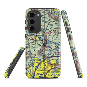 Berlin Station Lndg Strip (OH57) VFR Sectional Samsung Phone Case