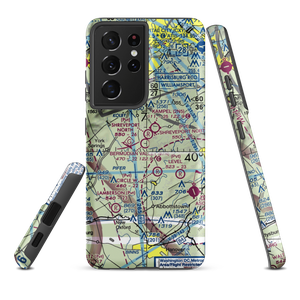 Bermudian Valley Airpark (07N) VFR Sectional Samsung Phone Case