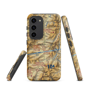 Bernard US Forest Service Airport (U54) VFR Sectional Samsung Phone Case