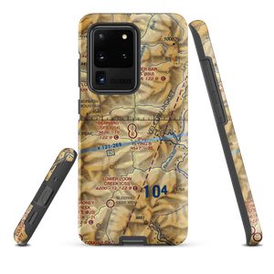 Bernard US Forest Service Airport (U54) VFR Sectional Samsung Phone Case