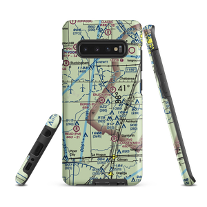 Berns Airport (IL81) VFR Sectional Samsung Phone Case
