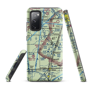 Berns Airport (IL81) VFR Sectional Samsung Phone Case