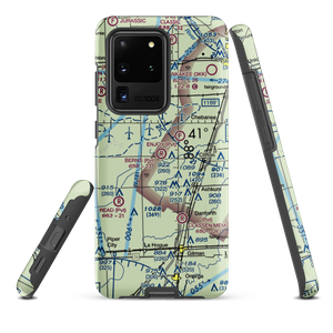 Berns Airport (IL81) VFR Sectional Samsung Phone Case