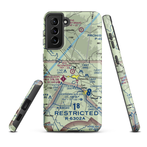 Berry Airport (2TX5) VFR Sectional Samsung Phone Case