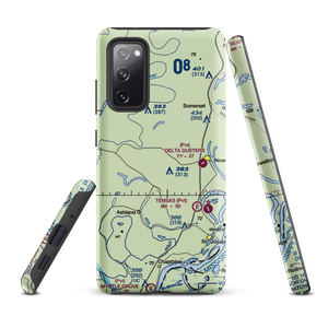 Berryhill Farms Airport (US-0106) VFR Sectional Samsung Phone Case