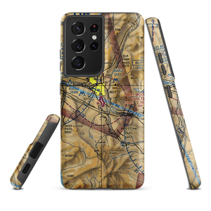 Bert Mooney Airport (BTM) VFR Sectional Samsung Phone Case