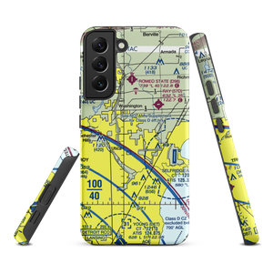 Berz-Macomb Airport (UIZ) VFR Sectional Samsung Phone Case