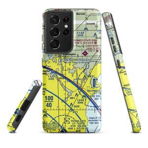 Berz-Macomb Airport (UIZ) VFR Sectional Samsung Phone Case