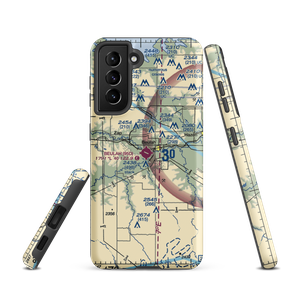 Beulah Airport (95D) VFR Sectional Samsung Phone Case