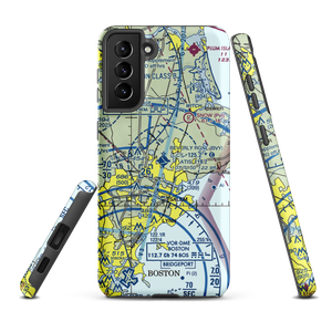 Beverly Municipal Airport (BVY) VFR Sectional Samsung Phone Case