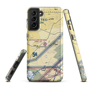 Bicycle Lake Army Air Field (BYS) VFR Sectional Samsung Phone Case