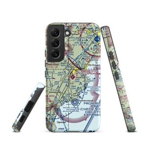 Biddeford Municipal Airport (B19) VFR Sectional Samsung Phone Case