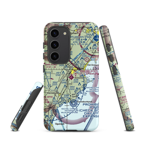 Biddeford Municipal Airport (B19) VFR Sectional Samsung Phone Case