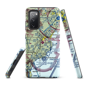 Biddeford Municipal Airport (B19) VFR Sectional Samsung Phone Case