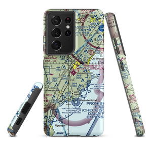 Biddeford Municipal Airport (B19) VFR Sectional Samsung Phone Case